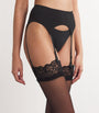 Black Suspender Belt