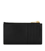 Black Cassandre Matelassé Fragments Zipped Card Case