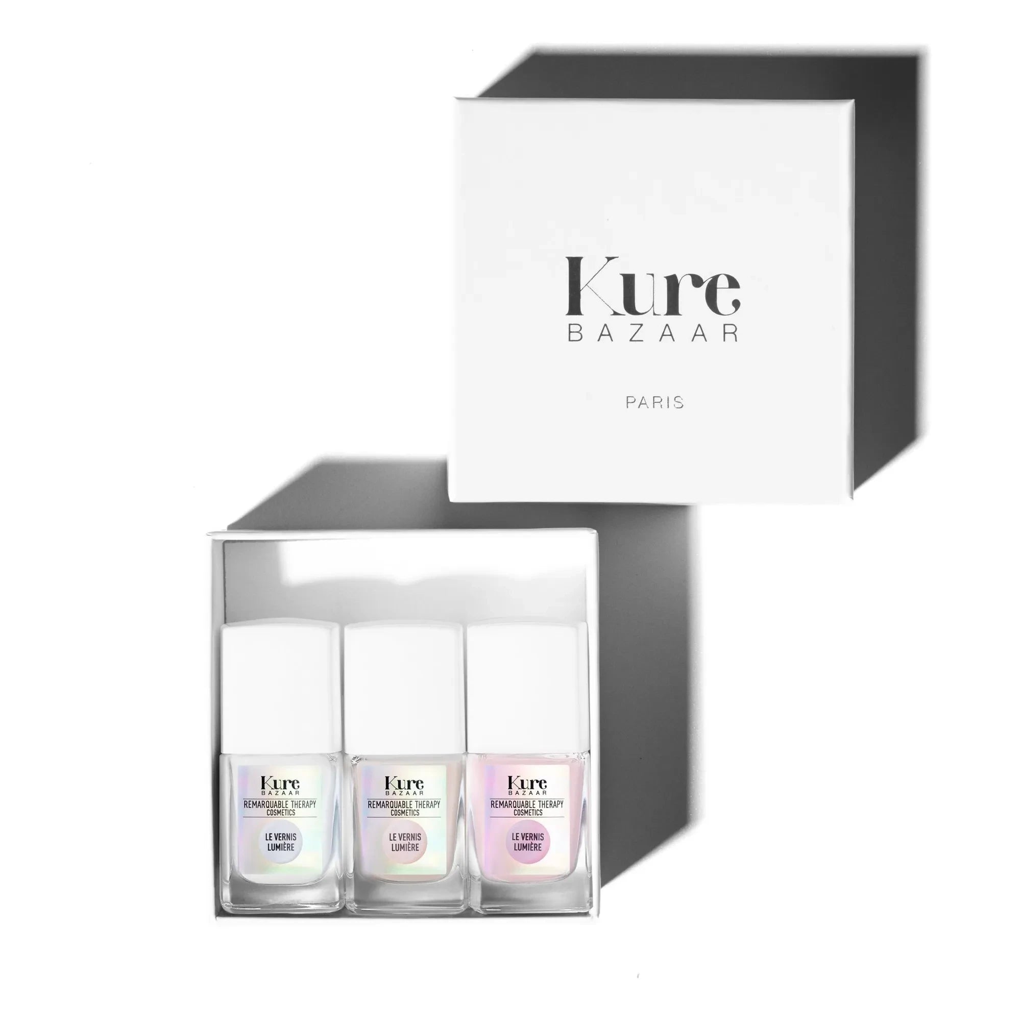 Kure Bazaar - Coffret Lumières - Set of 3 polishes