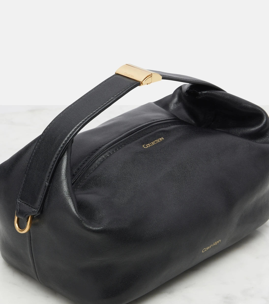 Calvin Klein Collection - Andy Küçük deri omuz çantası