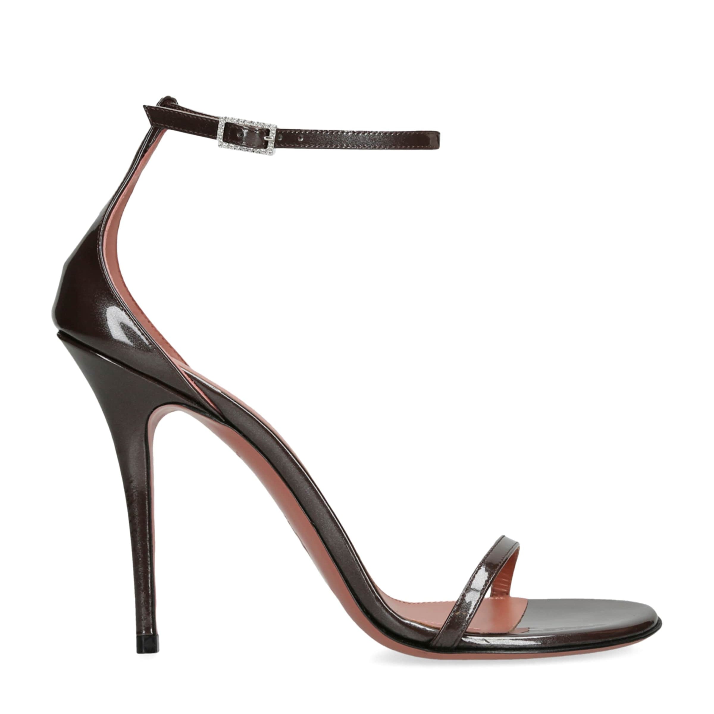 Patent Leather Barbara Heeled Sandals 105