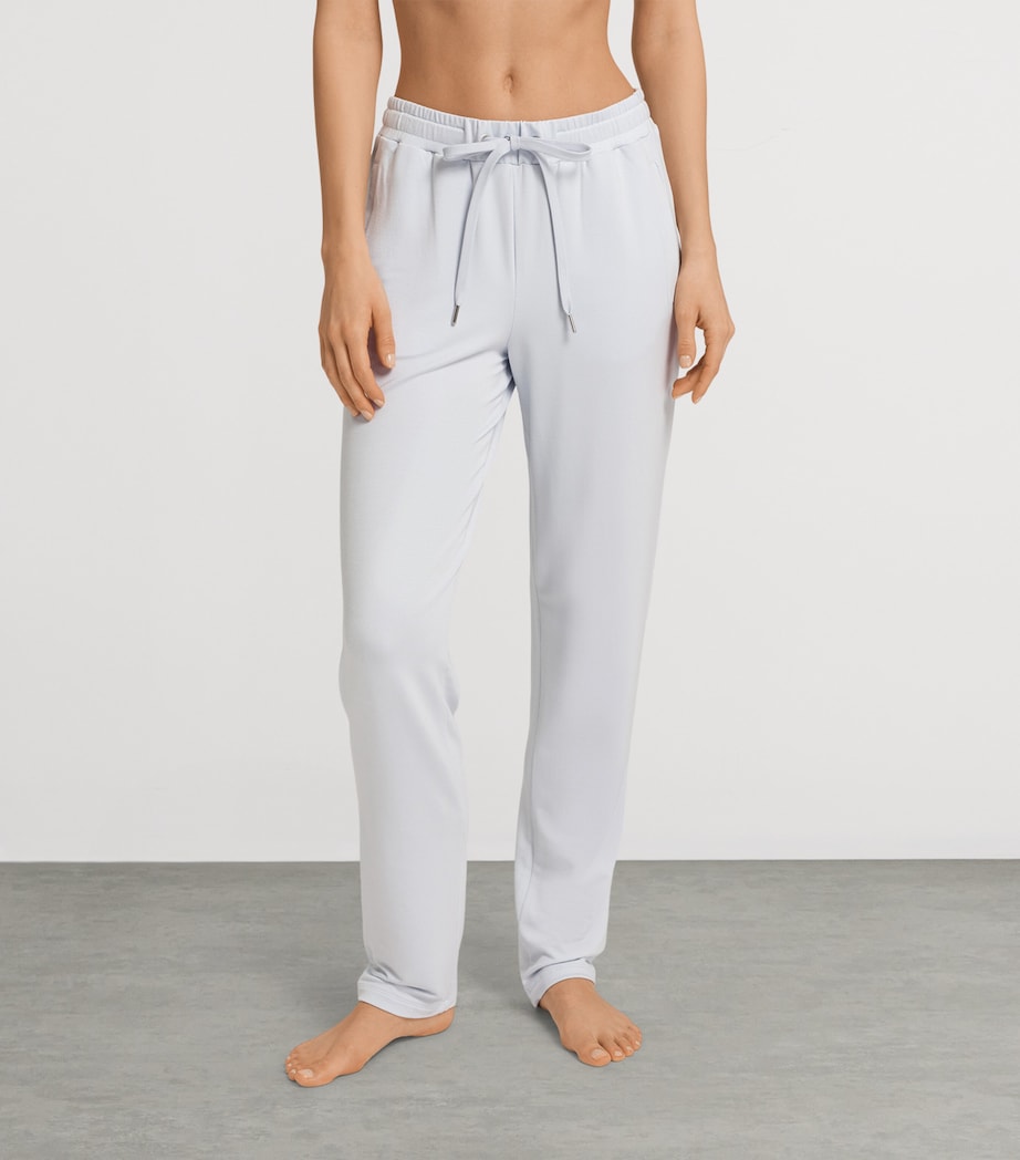 Hanro Blue Drawstring Balance Trousers