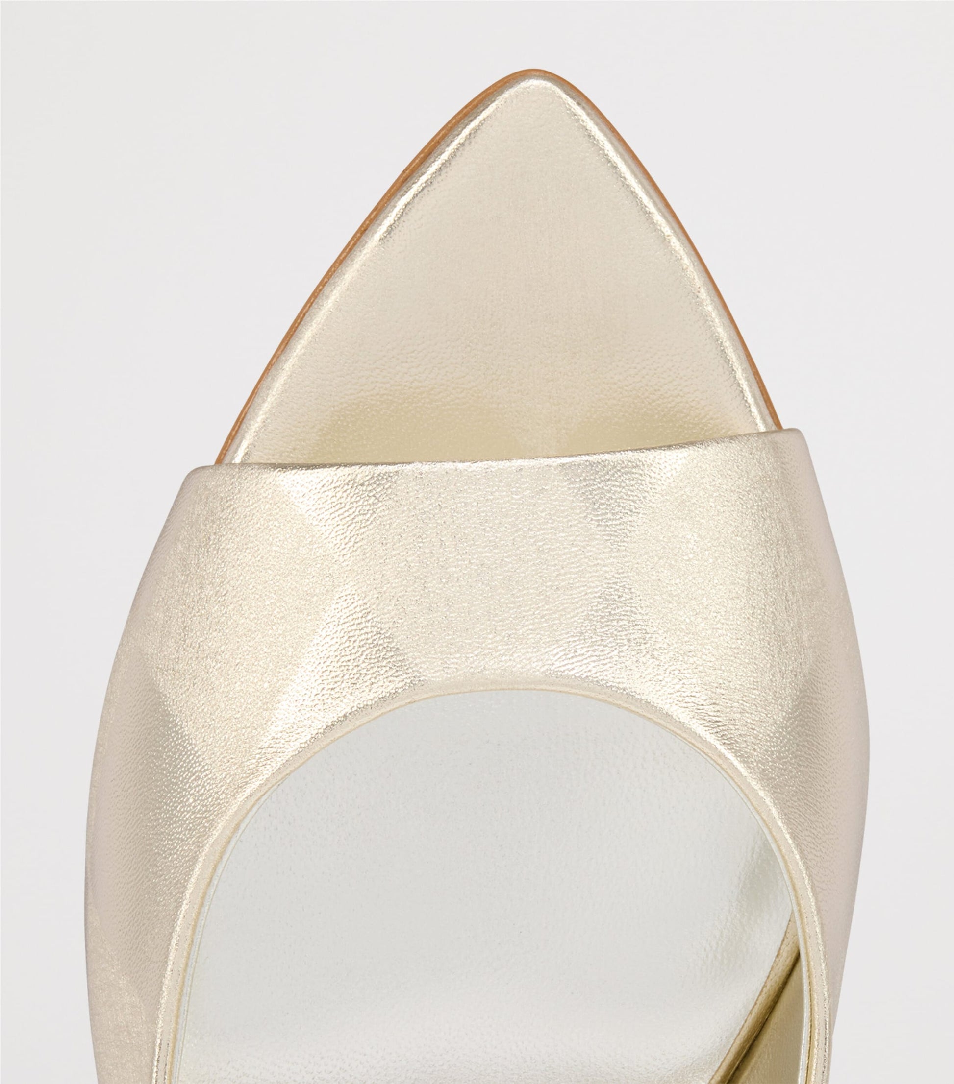 Christian Louboutin Miss Z Laminated Nappa Leather Mules 80