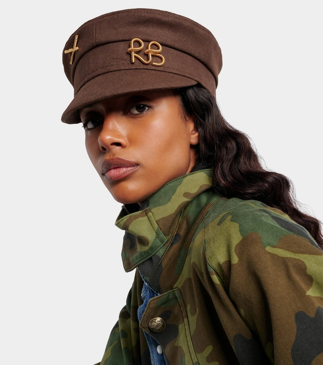 Ruslan Baginskiy - RB linen canvas newsboy hat