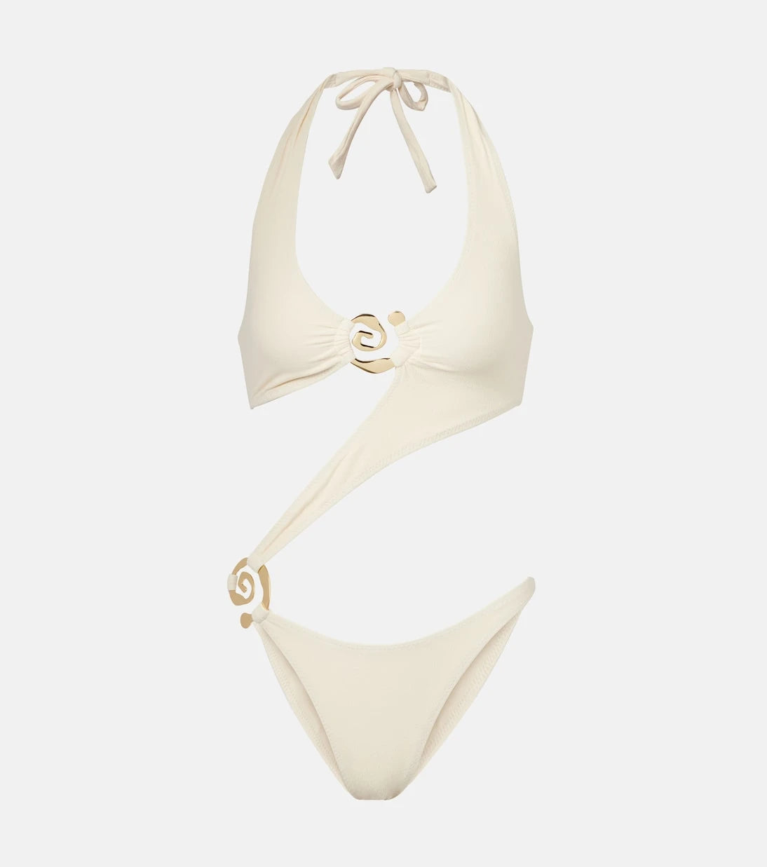 Same - Halter Spiral cutout swimsuit