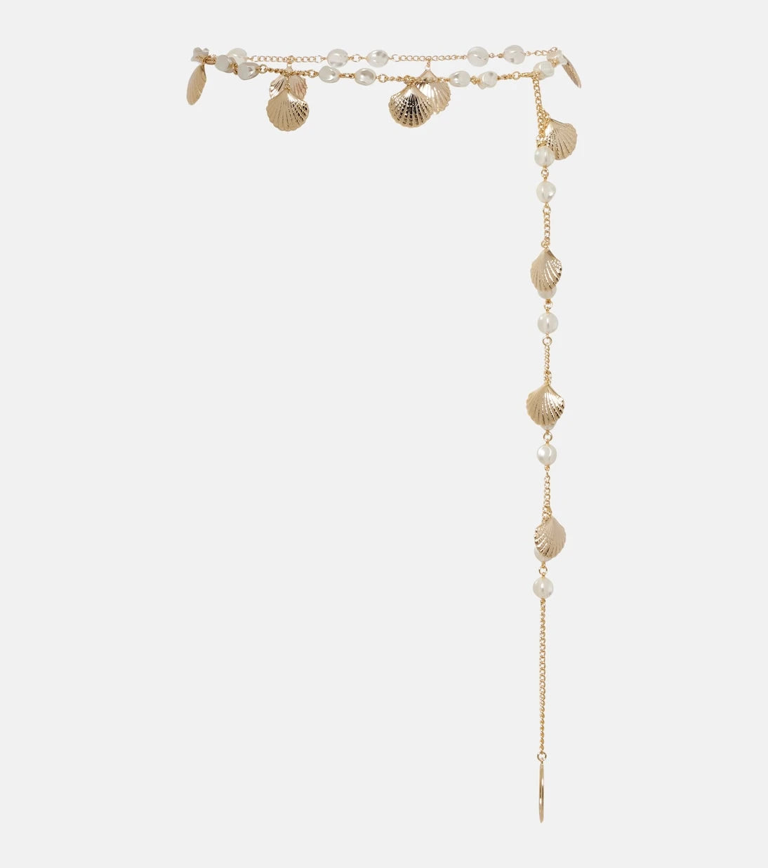 Oséree - Shells embellished chain belt