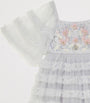 Silver Cotton Blooming Blossom Dress (12 Years)
