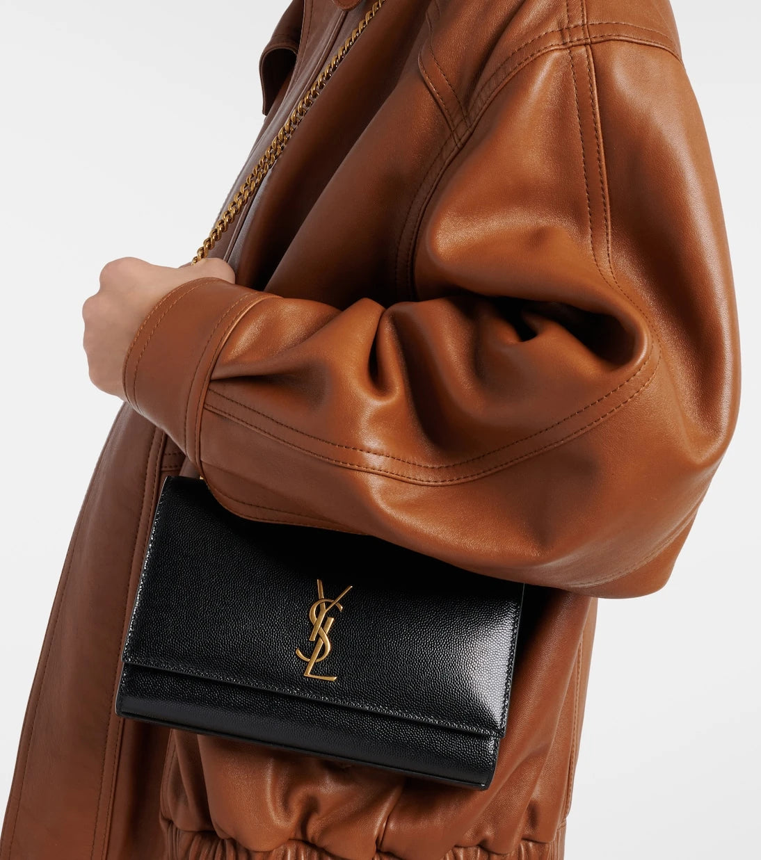 Saint Laurent - New Kate Small leather shoulder bag