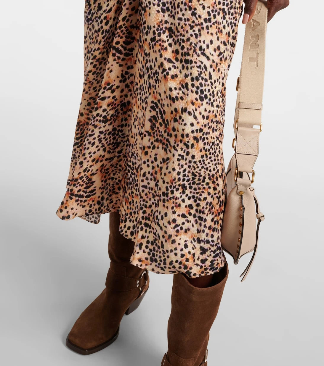 Isabel Marant - Lyndsay printed gathered midi dress