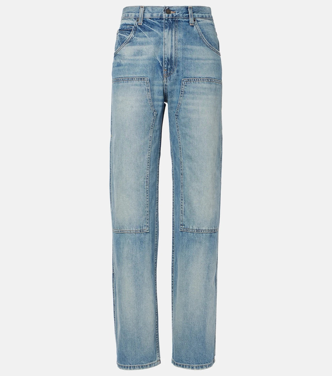 Nili Lotan - Welder mid-rise straight jeans