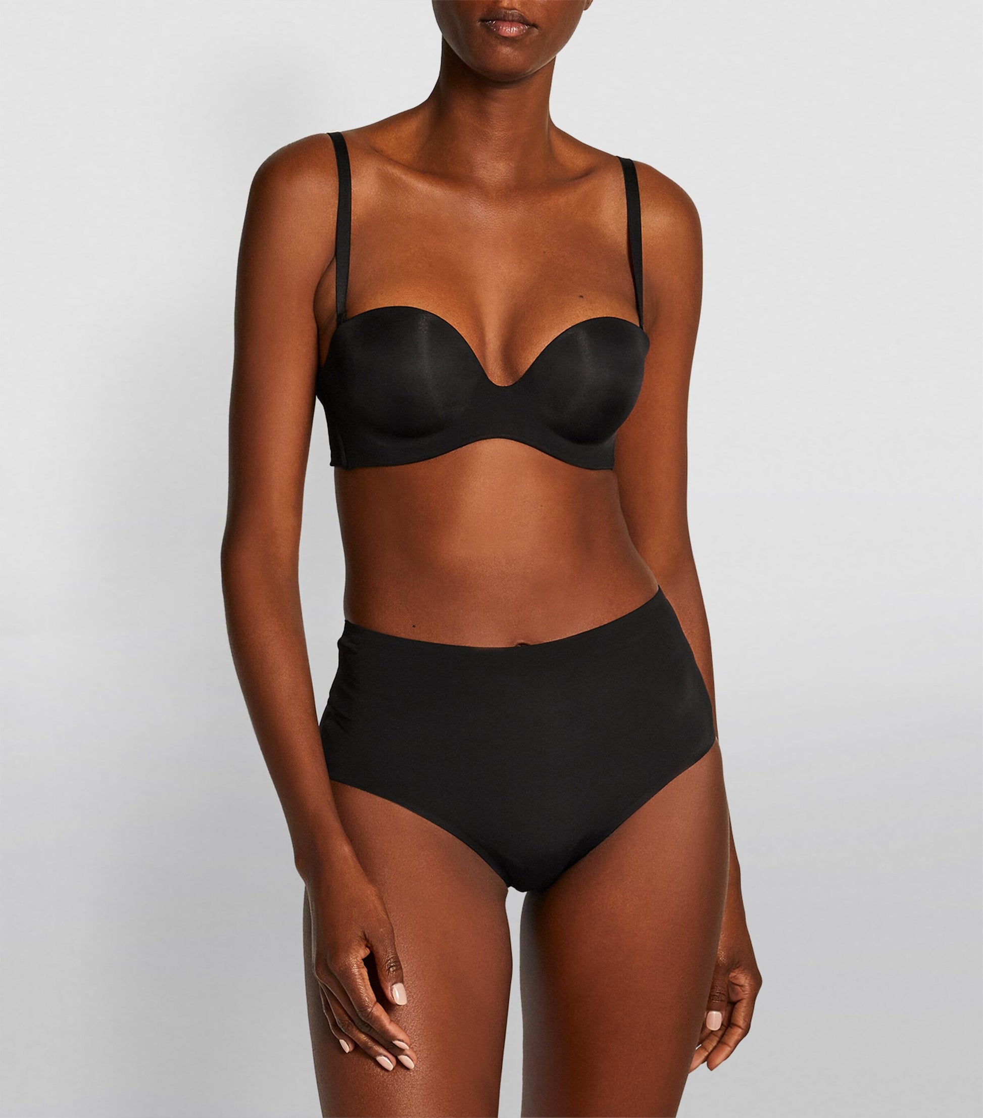 Simone Perele Black Bandeau Essentiel Bra