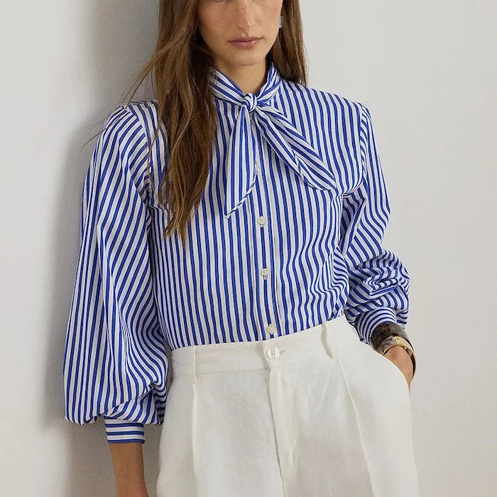 Lauren Ralph Lauren риза дамска от памук