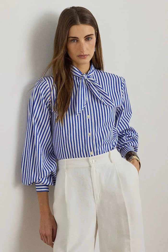 Lauren Ralph Lauren риза дамска от памук