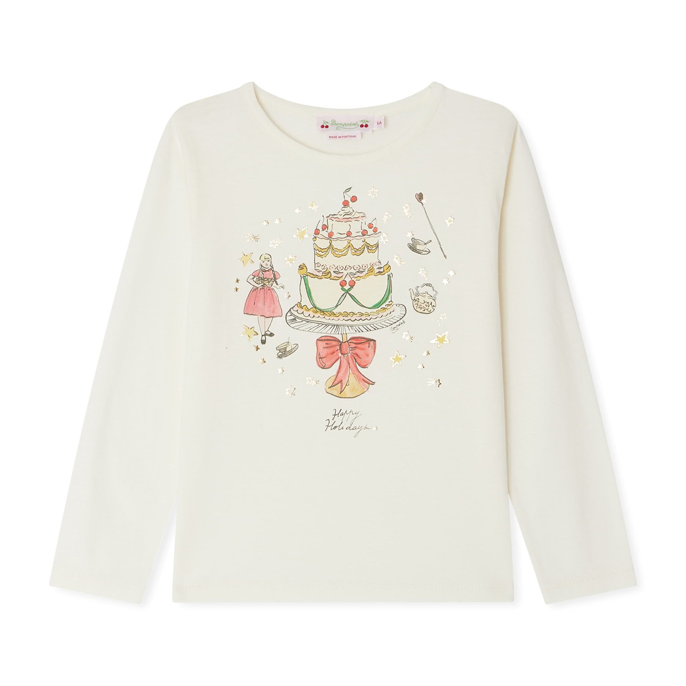 Printed Tidjiane Long-Sleeve T-Shirt (4-14 Years)