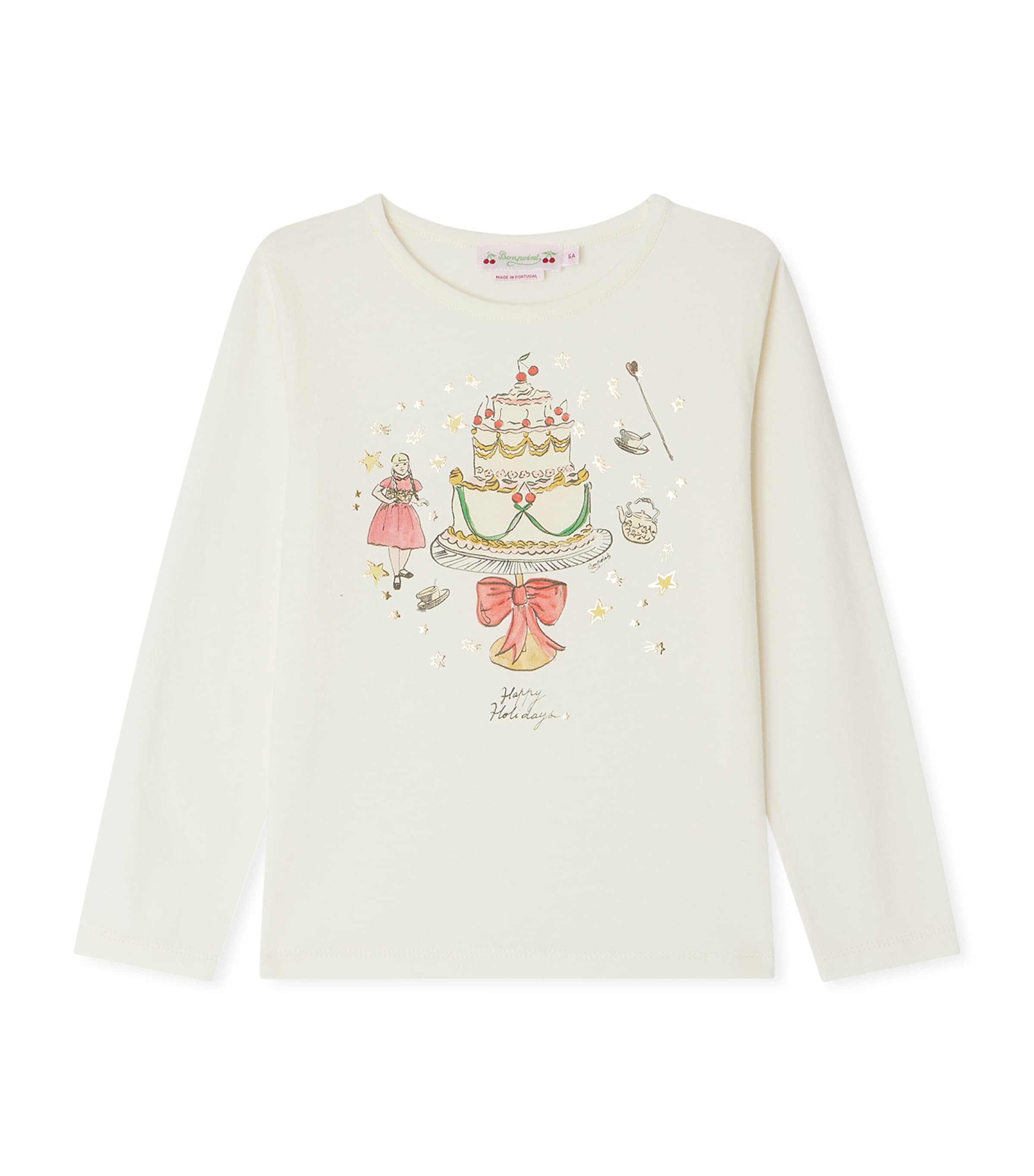 Printed Tidjiane Long-Sleeve T-Shirt (4-14 Years)