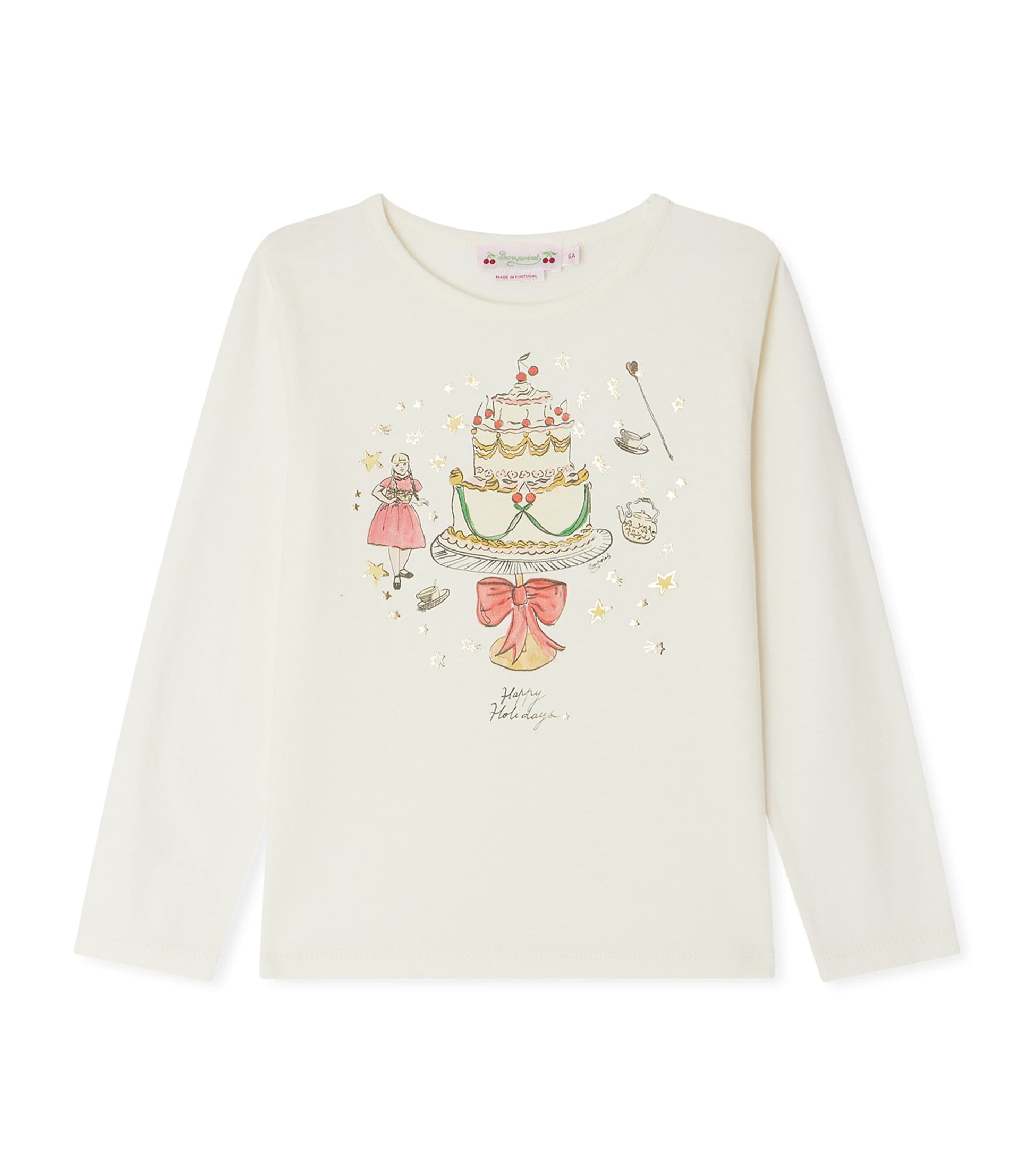 Printed Tidjiane Long-Sleeve T-Shirt (4-14 Years)