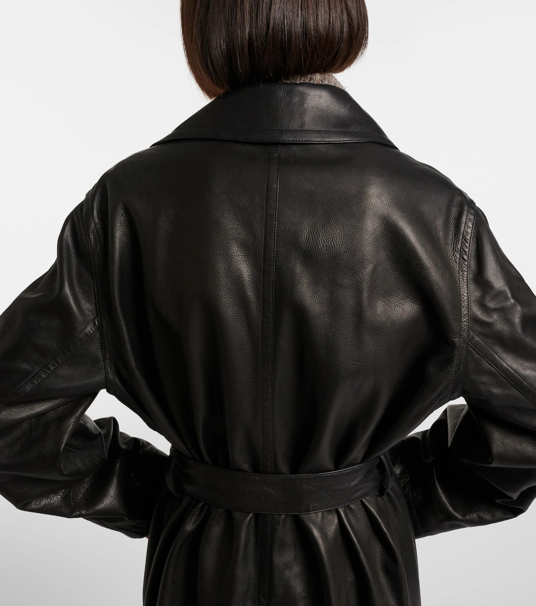 The Row - Siempra leather coat