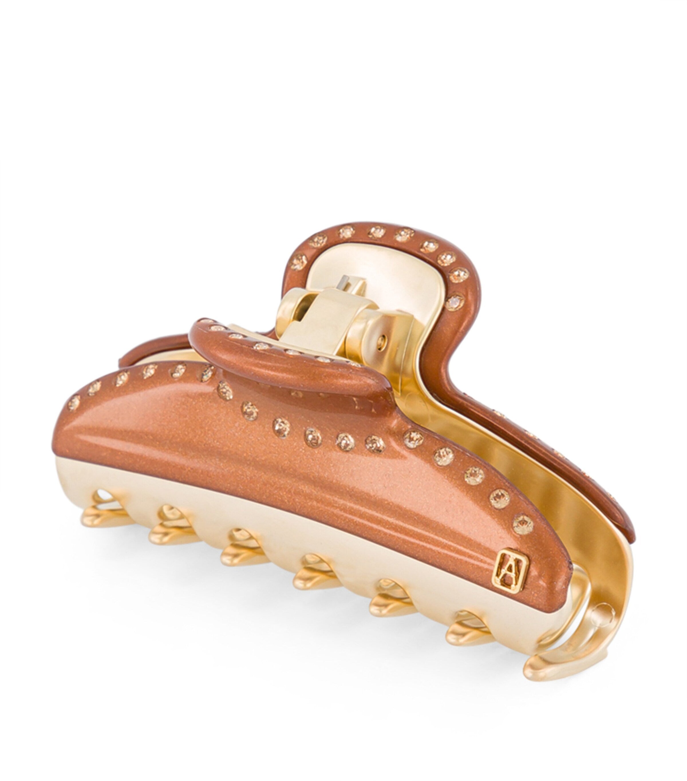 Alexandre de Paris Gold-Plated Claw Hair Clip