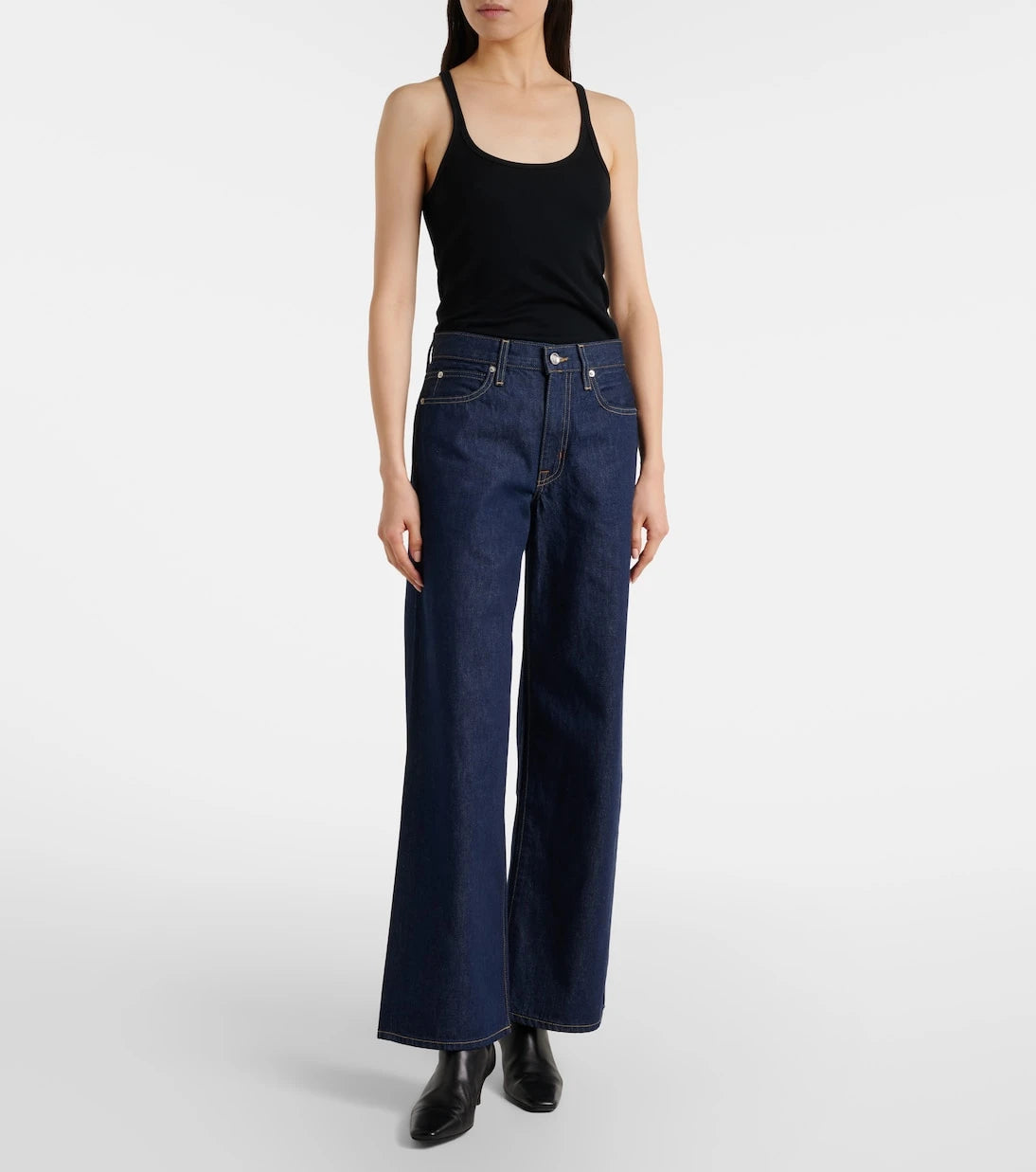 Slvrlake - Selena high-rise wide-leg jeans