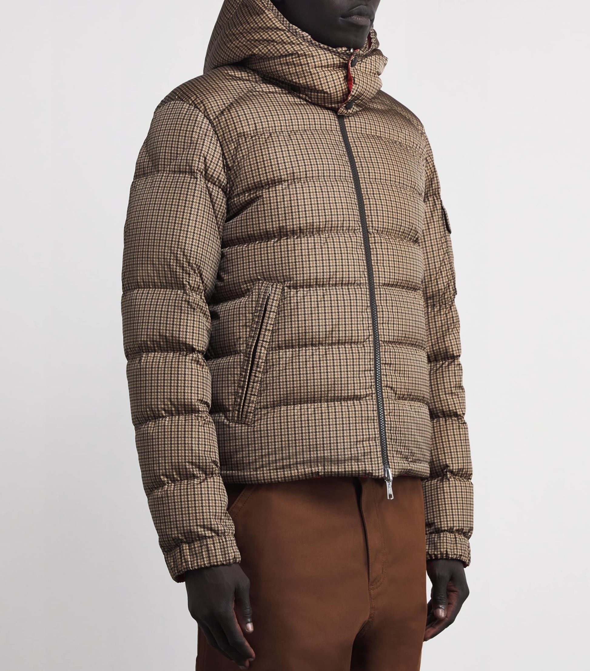 Moncler Brown Reversible Jonage Down Jacket