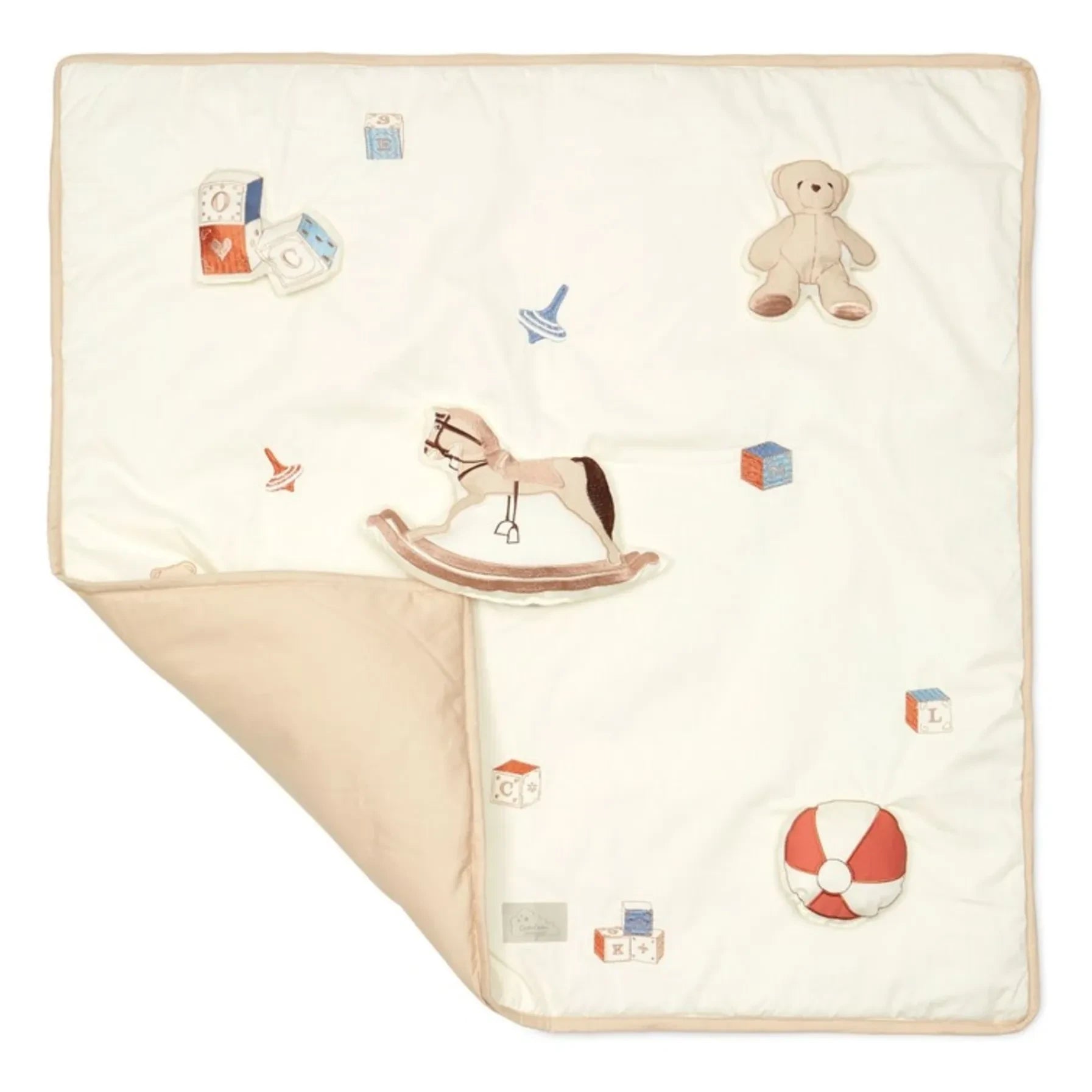 Cam Cam - Vintage Toys playmat | Beige