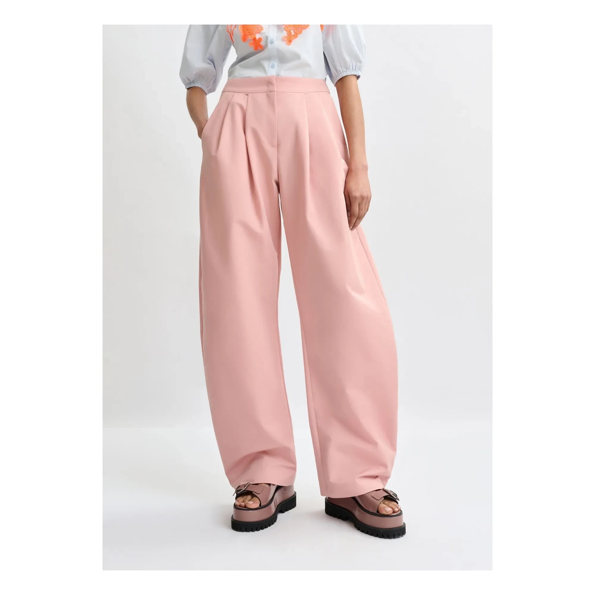 Essentiel Antwerp - Barrel Jude pants | Pink