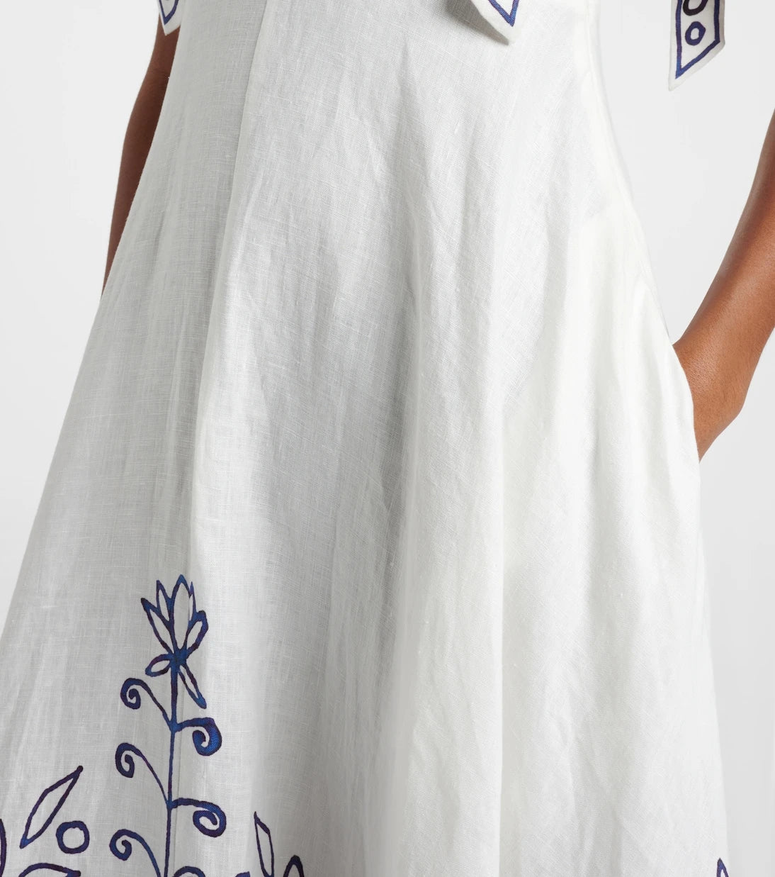 Alémais - x LRNCE Leela printed linen maxi dress