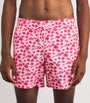 Fish Print Moorea Swim Shorts