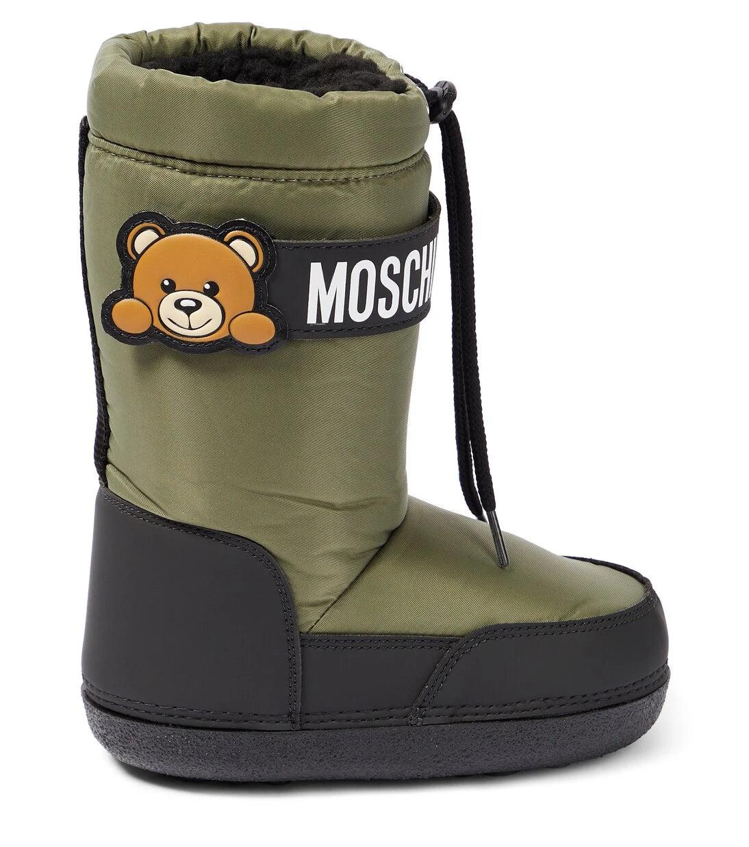 Moschino Kids - جزمة ثلج بشعار الماركة