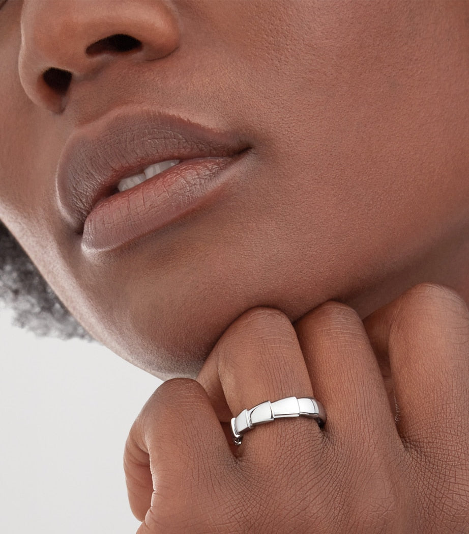 Bvlgari White Gold Serpenti Viper Wedding Band