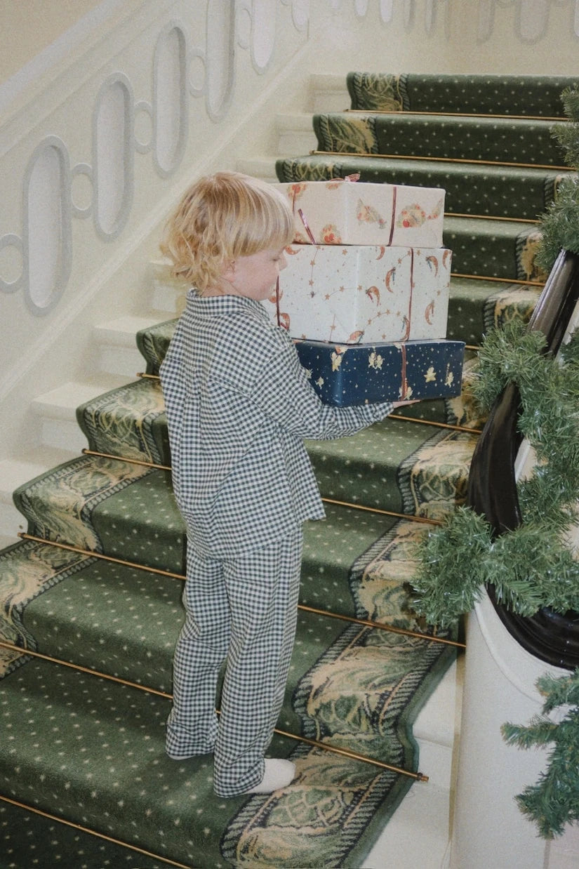 Konges Sløjd - Foret checked cotton pants