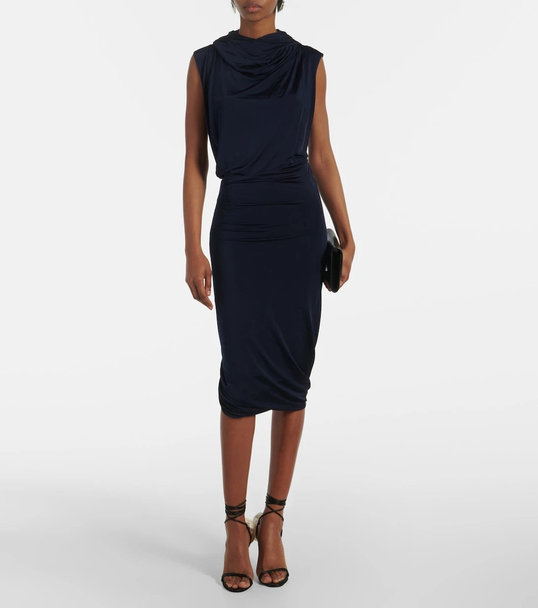 Magda Butrym - Hooded jersey midi dress