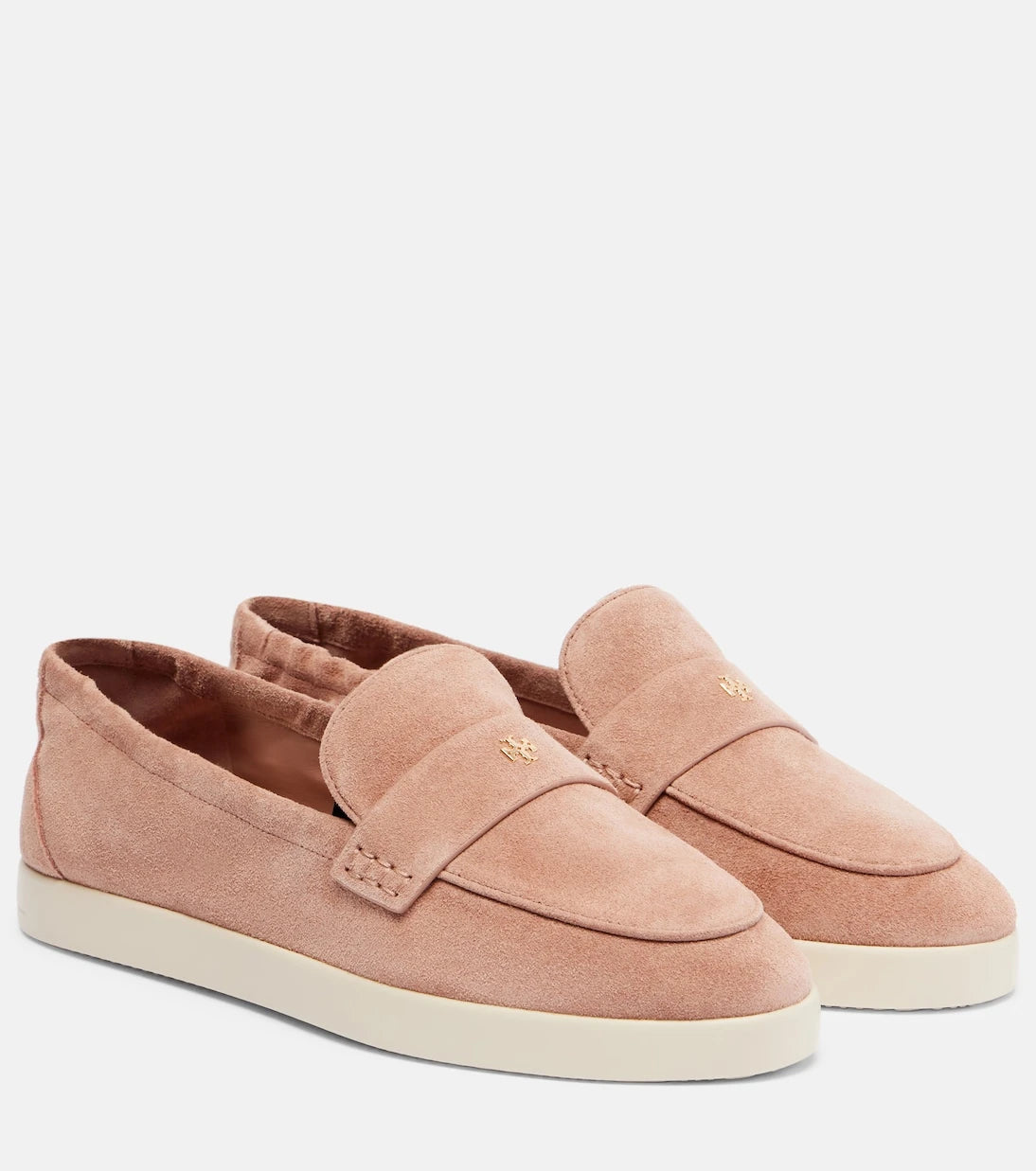 Tory Burch - Suede penny loafers