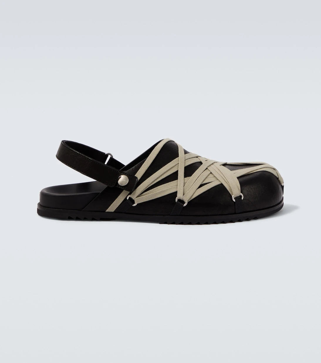 Rick Owens - Megalace leather mules