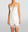 Silk Lace-Trim Chemise