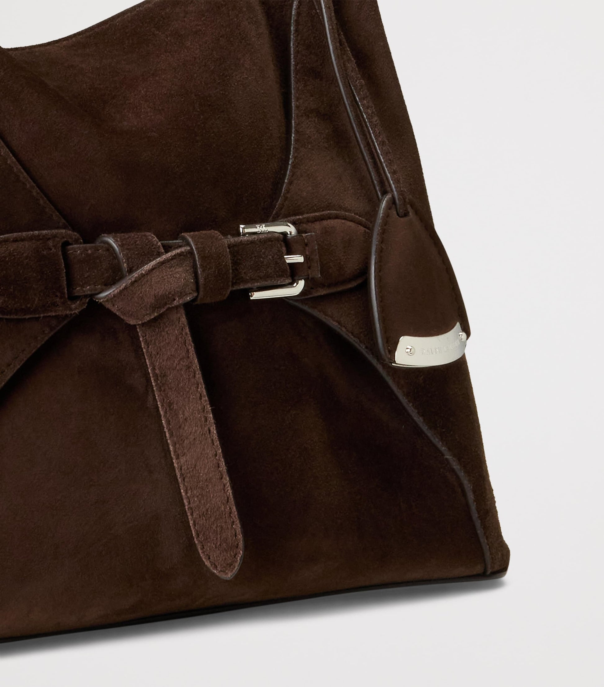 Brown Calfskin The Ralph Top-Handle Bag