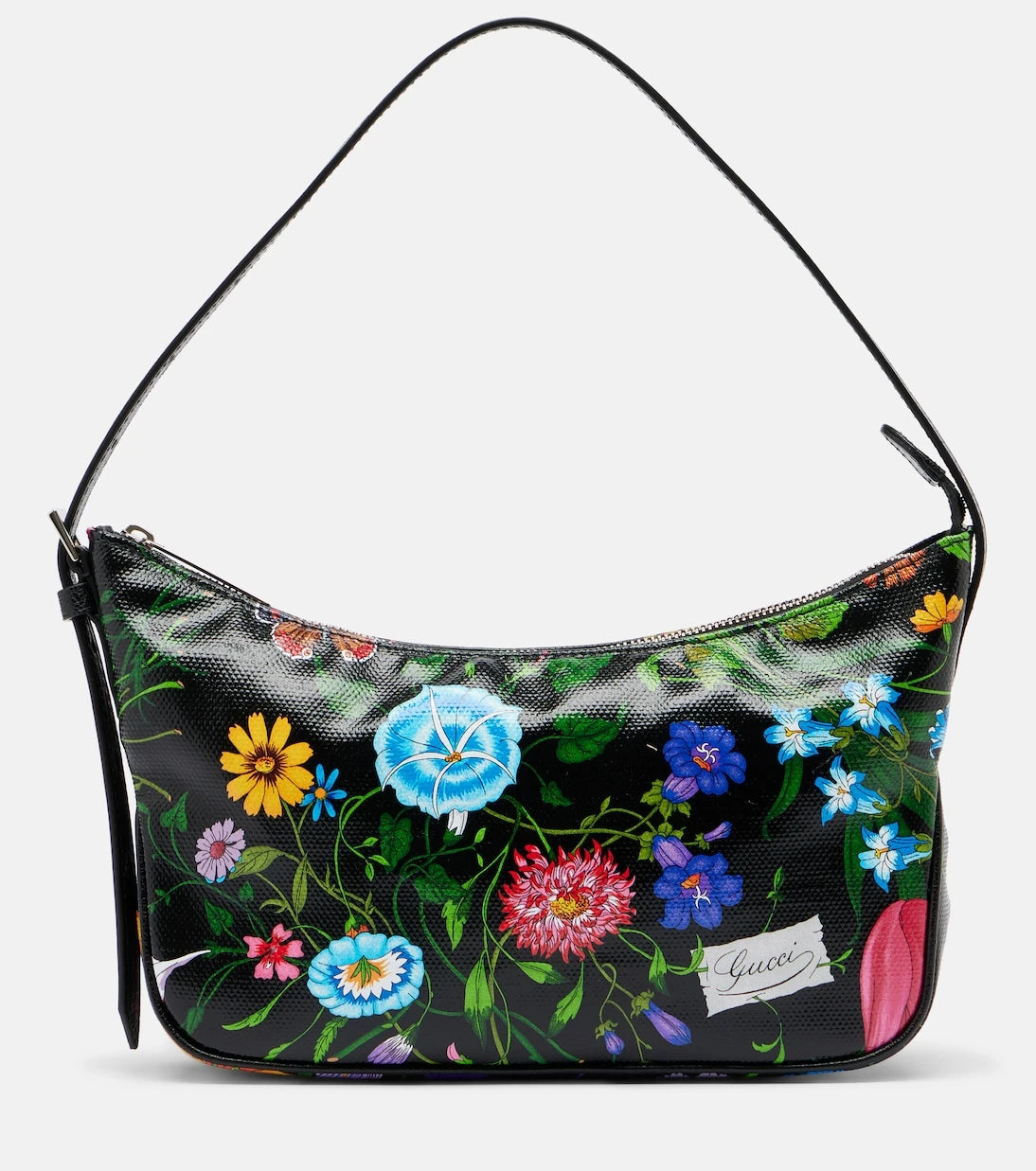Gucci - Lady Lunetta Small canvas shoulder bag