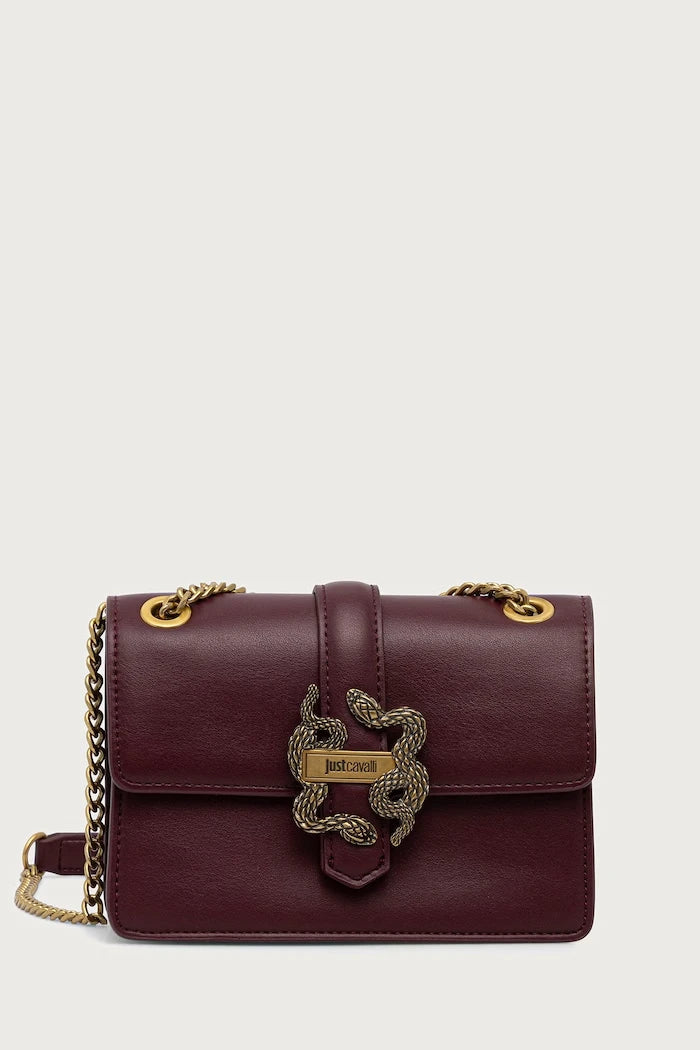 Just Cavalli suni deri kadın crossbody çanta