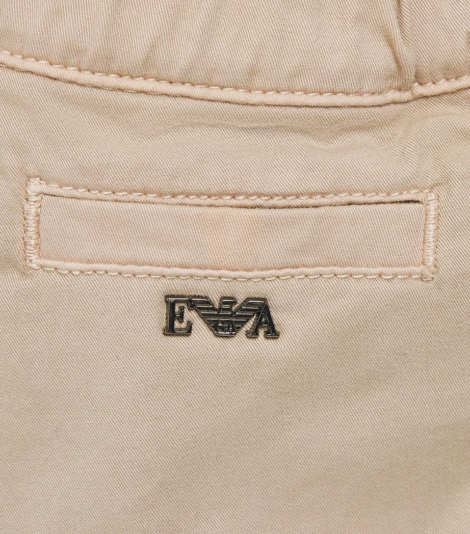 Emporio Armani Kids Stretch-Cotton Bermuda Shorts (6-36 Months)