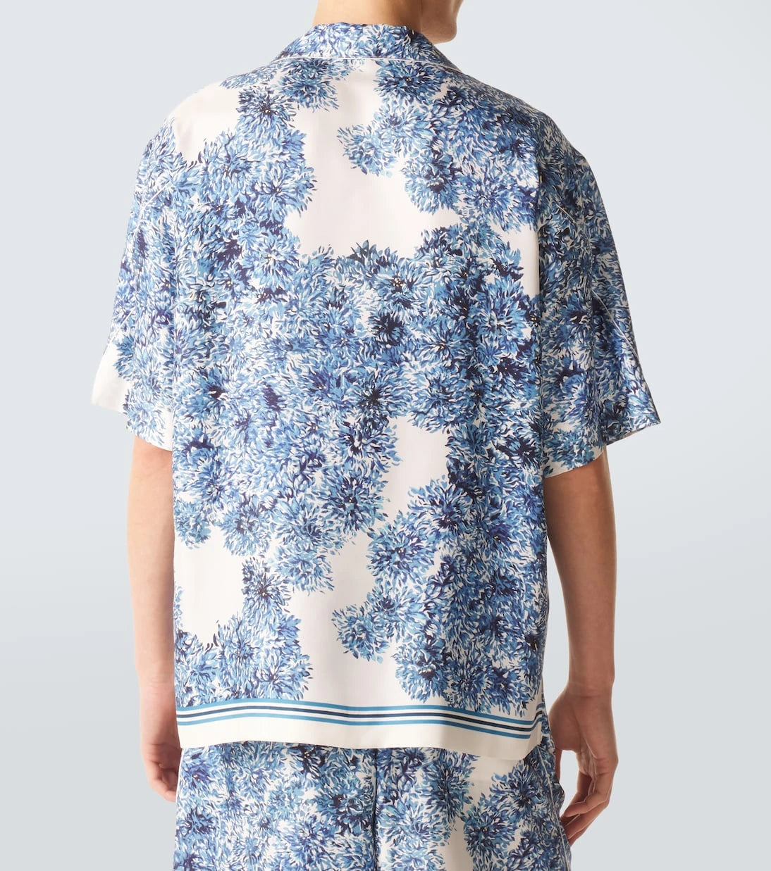 Givenchy - Couture Seam silk twill bowling shirt