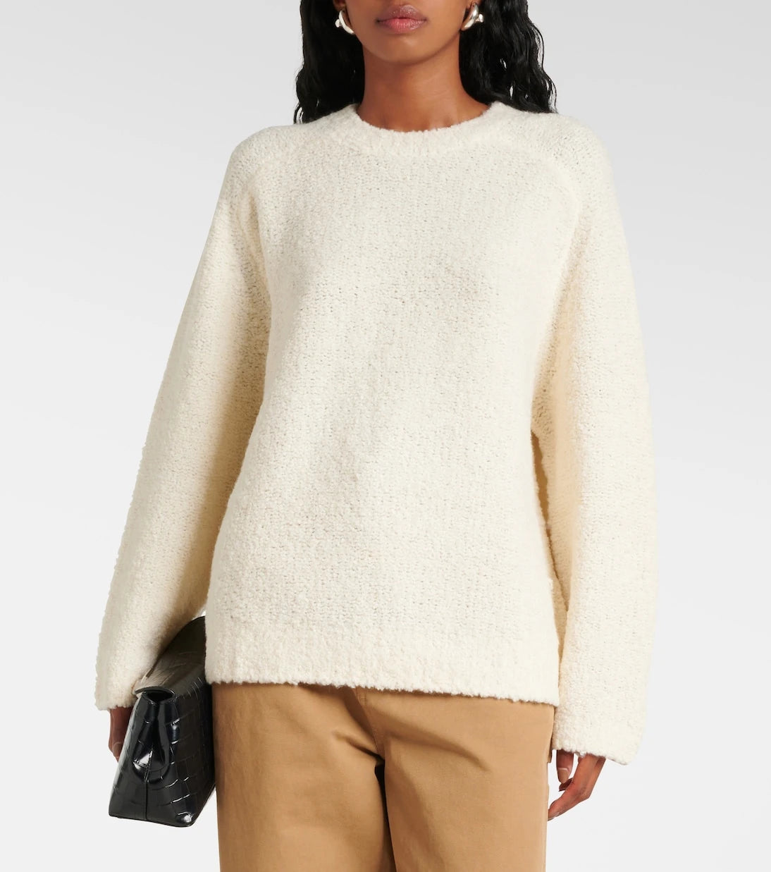 Staud - Siren scarf-detail sweater