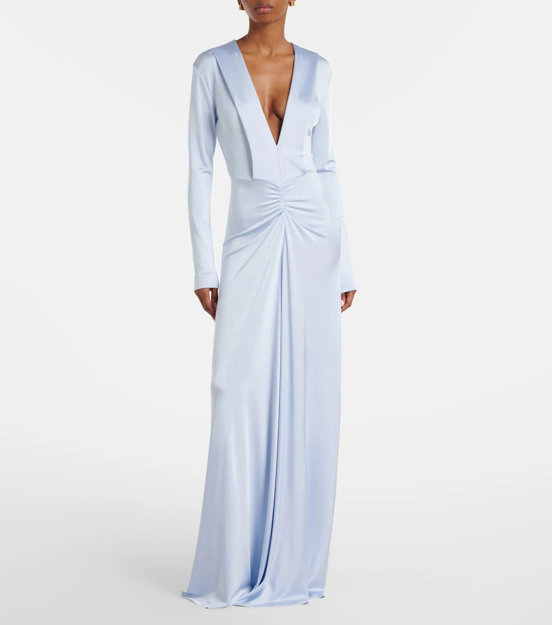 Victoria Beckham - Gathered jersey gown