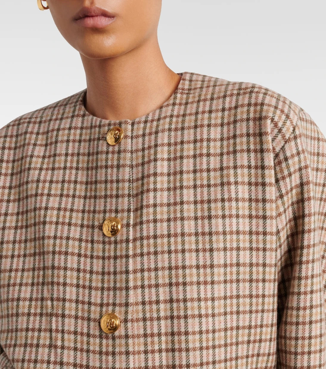 Blazé Milano - Altai checked wool and cashmere jacket