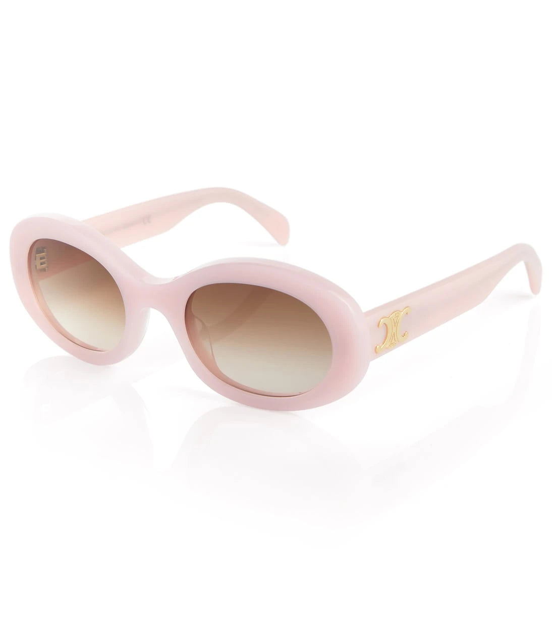 Celine Eyewear - Oval acetate sunglasses