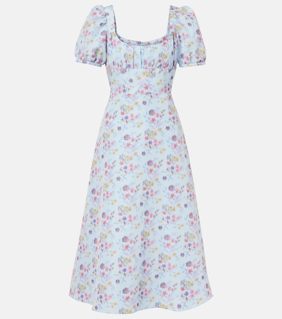 Markarian - Elora floral ikat midi dress