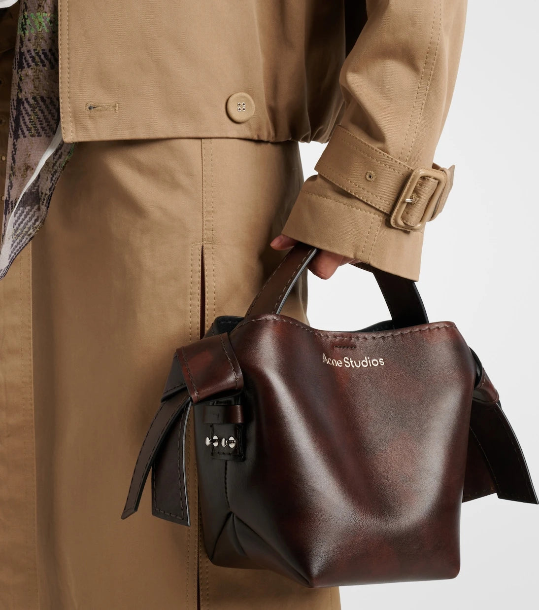 Acne Studios - Musubi Small leather crossbody bag
