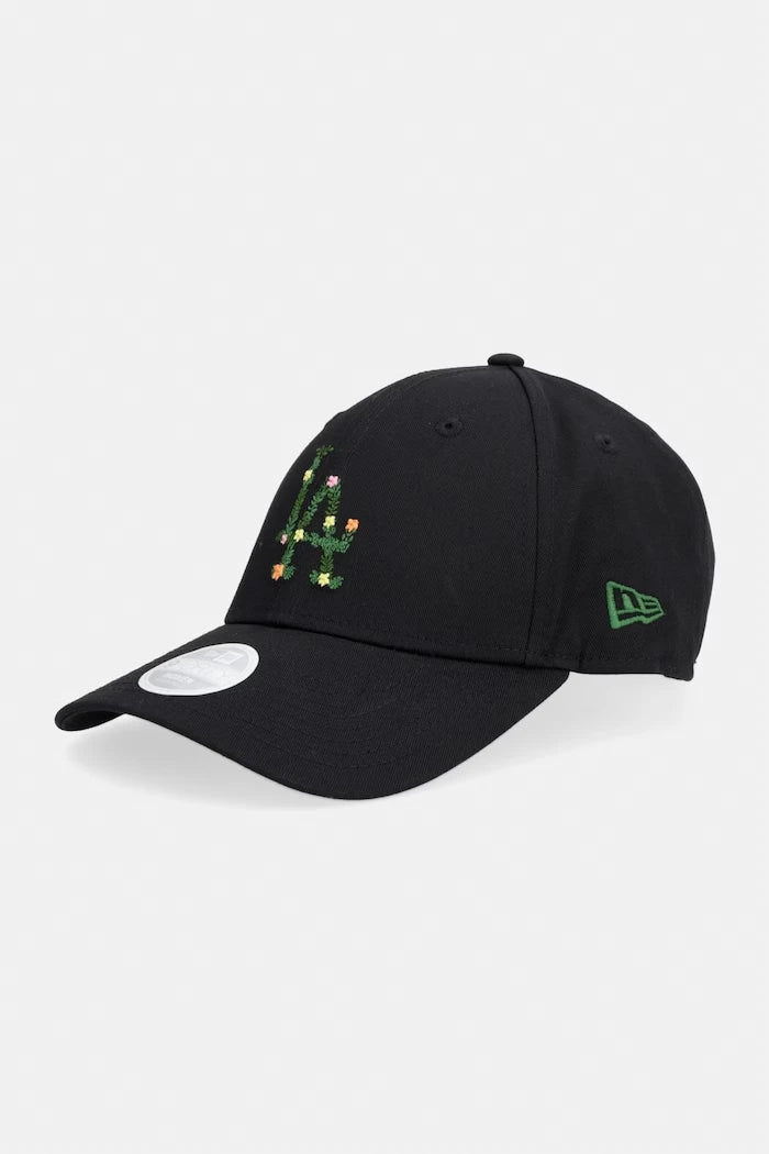 New Era шапка с козирка от памук FLORAL INFILL 940 LA DODGERS