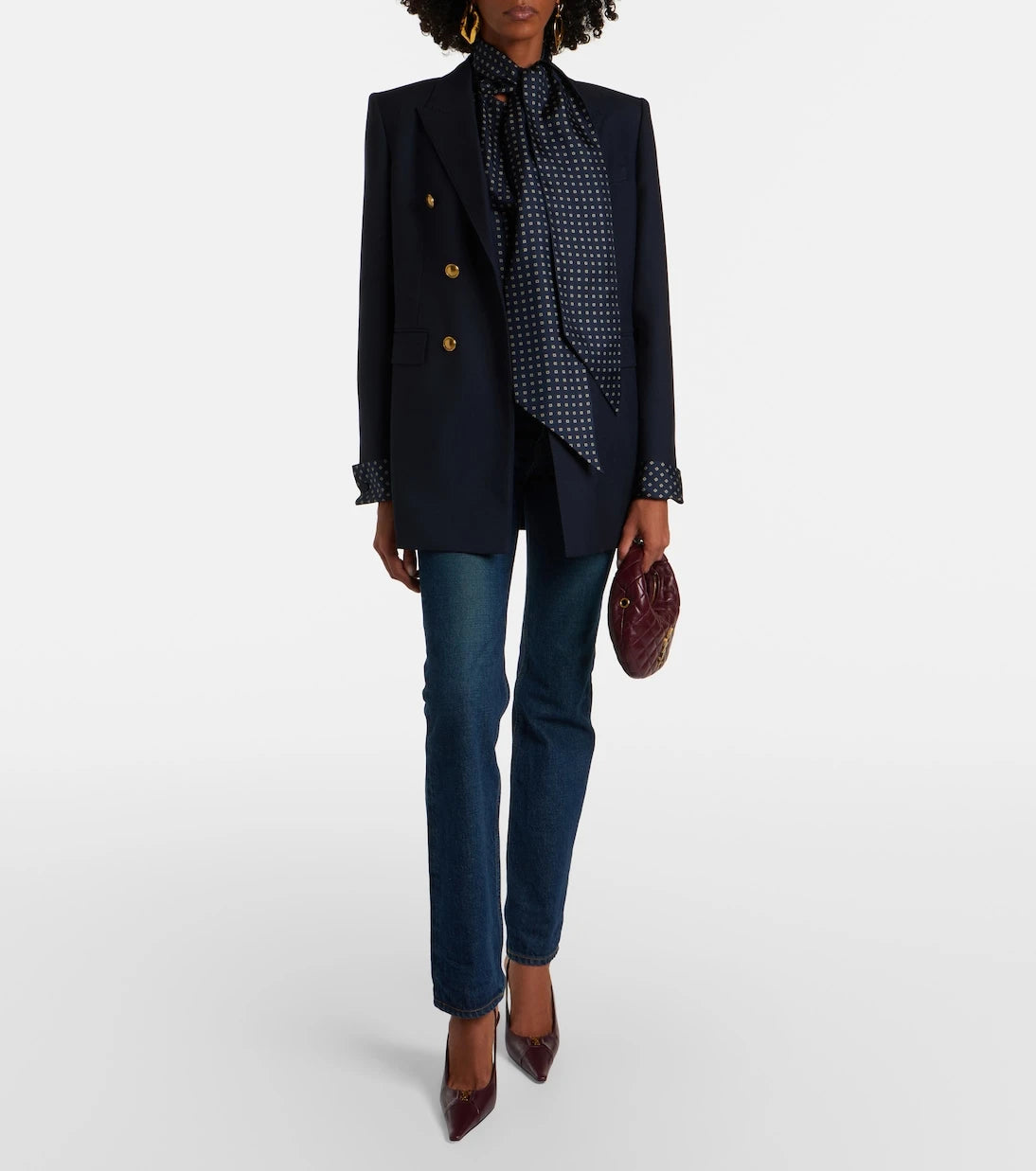 Saint Laurent - Icarino Mini leather top-handle bag