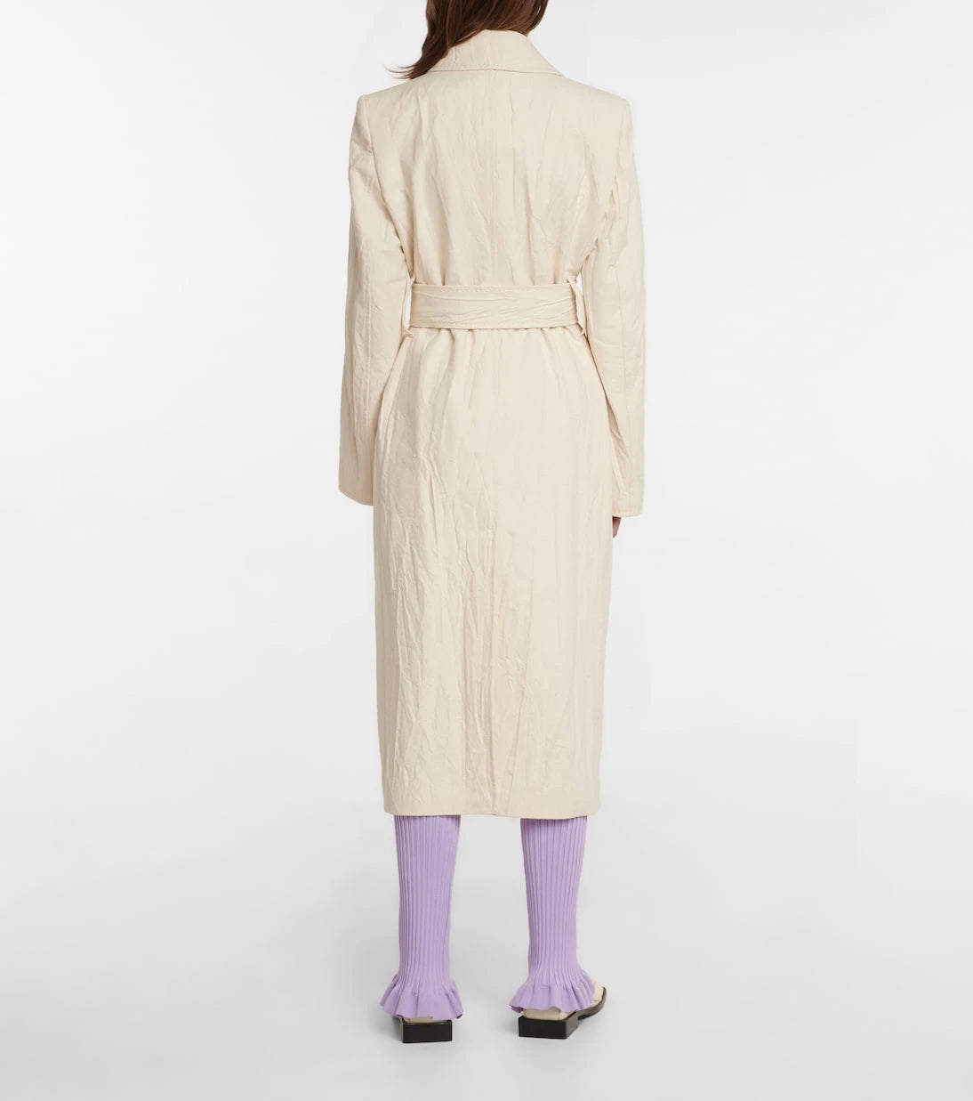 Acne Studios - Belted cotton twill coat
