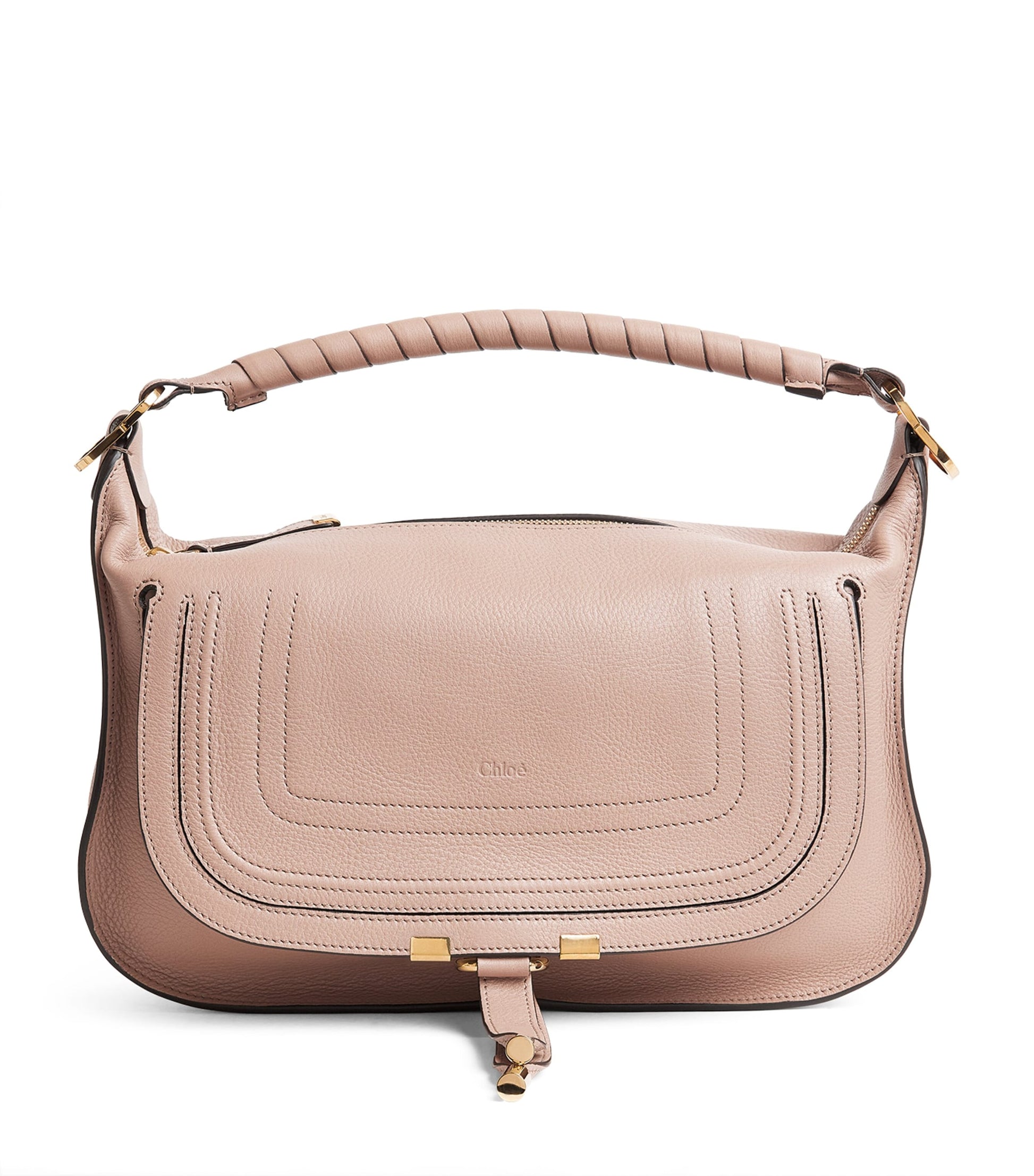 Chloé Small Leather Marcie Shoulder Bag